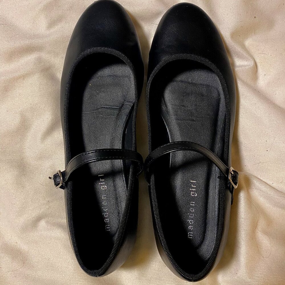 Madden Girl Mary Jane Shoes - Black